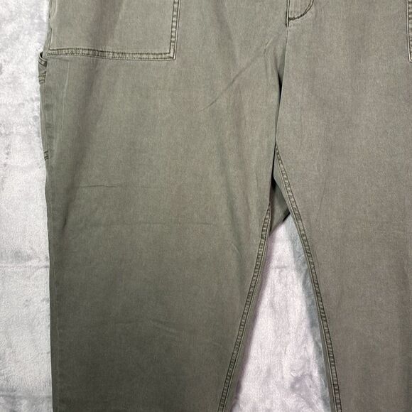 Old Navy Green Cropped Ankle Utility Pants Size 26 - Picture 7 of 12